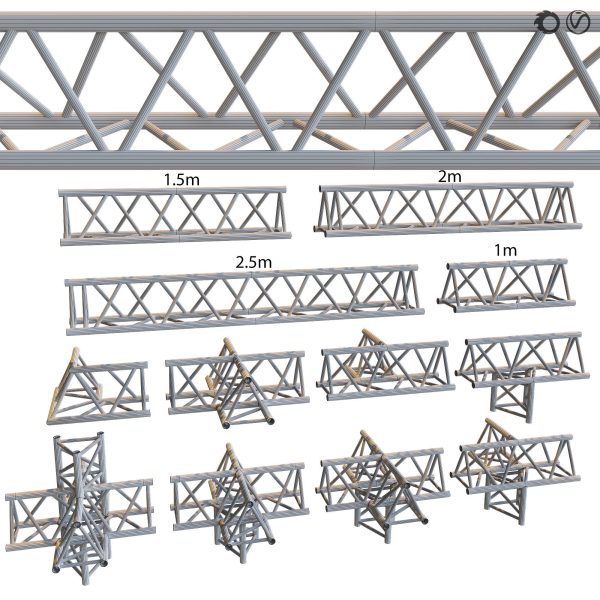 Truss square prefabricated