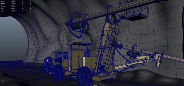 Tunnel drilling process