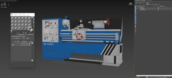 Turning lathe machine