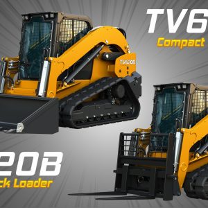 TV260B Compact Track Loader - 2 in 1