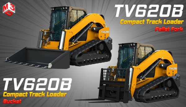 TV260B Compact Track Loader - 2 in 1