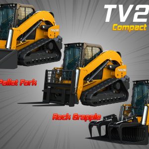 TV260B Compact Track Loader - 3 in 1
