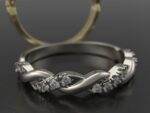 Twisted Wedding Band