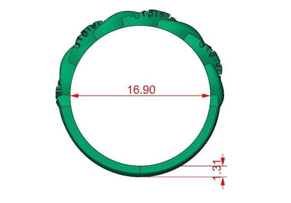 Twisted Wedding Band