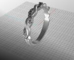 Twisted Wedding Band