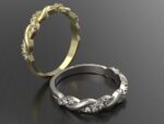 Twisted Wedding Band