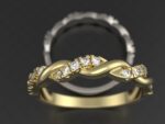 Twisted Wedding Band