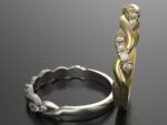 Twisted Wedding Band