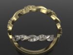 Twisted Wedding Band