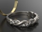 Twisted Wedding Band