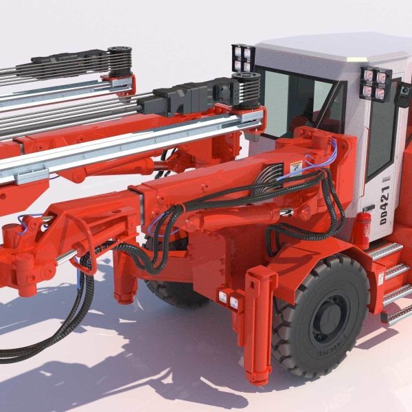 Two-Boom Drill Rig DD421