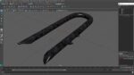U-type Steel Nail with Flat Head Double Barbed