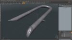 U-type Steel Nail with Flat Head Double Barbed
