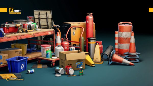 UE4 Realistic Garage Tools