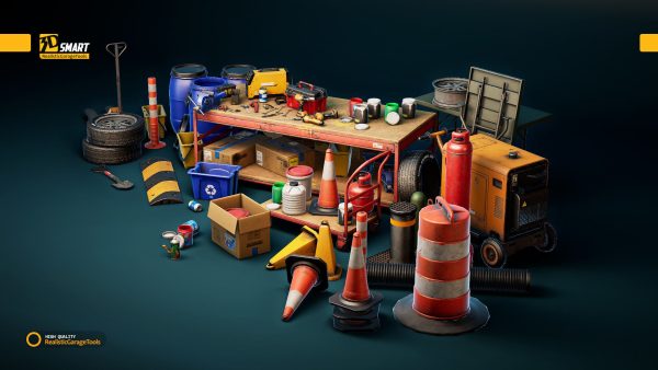 UE4 Realistic Garage Tools