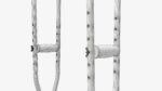 Underarm lightweight crutches