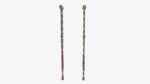 Underarm lightweight crutches