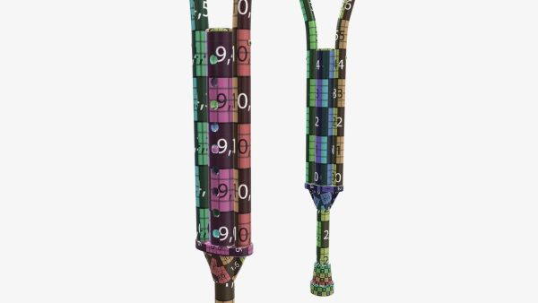 Underarm lightweight crutches