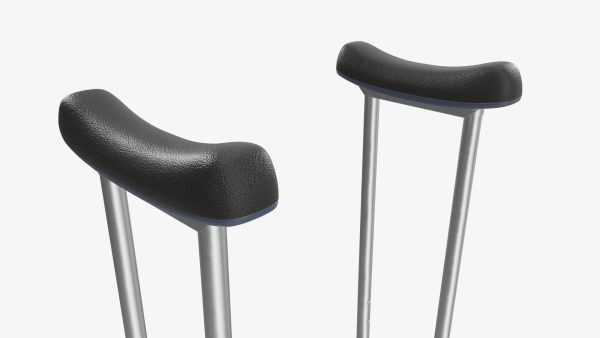 Underarm lightweight crutches