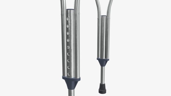 Underarm lightweight crutches
