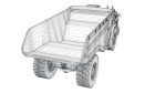 Underground Articulated Mining Truck