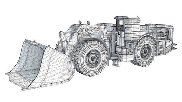 Underground Hard Rock Haulage Loader