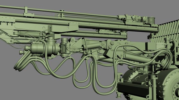 Underground Mining Drill Rigs DD422iE Rigged