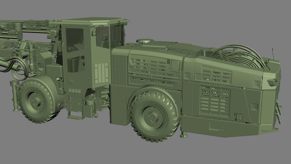 Underground Mining Drill Rigs DD422iE Rigged
