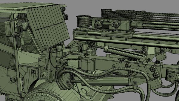 Underground Mining Drill Rigs DD422iE Rigged