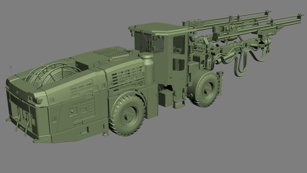 Underground Mining Drill Rigs DD422iE Rigged
