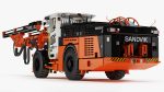 Underground Mining Drill Rigs DD422iE Rigged