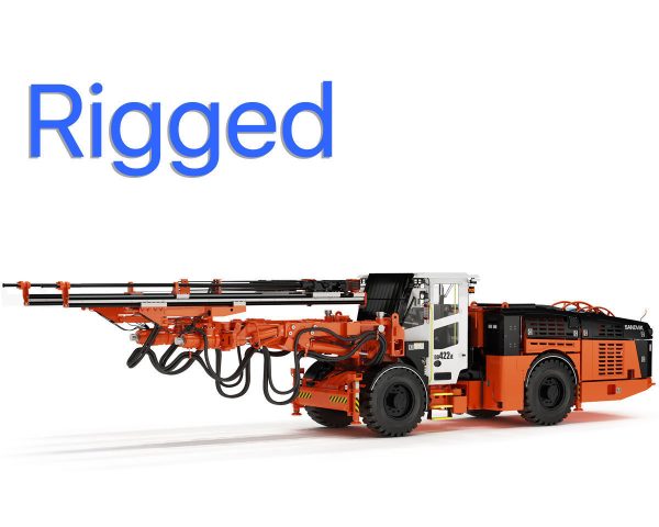 Underground Mining Drill Rigs DD422iE Rigged