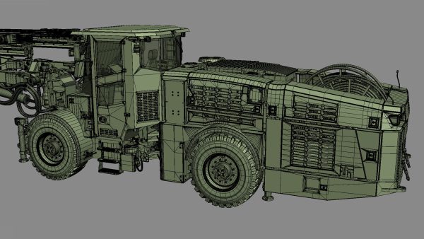 Underground Mining Drill Rigs DD422iE Rigged