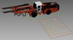 Underground Mining Drill Rigs DD422iE Rigged