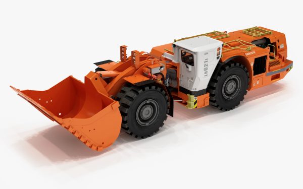 Underground Mining Loader LH621i Rigged