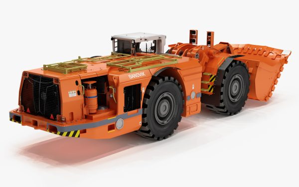 Underground Mining Loader LH621i Rigged