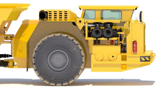 Underground Mining Truck Atlas Copco MT5020 model
