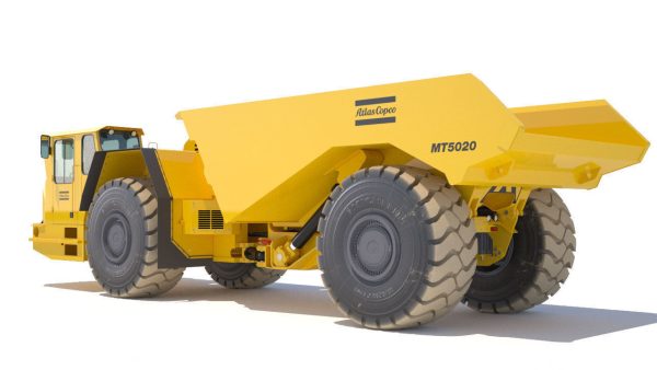 Underground Mining Truck Atlas Copco MT5020 model