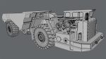 Underground Mining Truck Atlas Copco MT5020 model