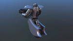Unicycle Battle Robot
