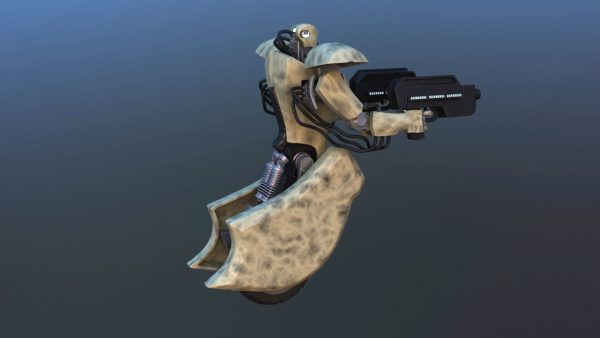 Unicycle Battle Robot