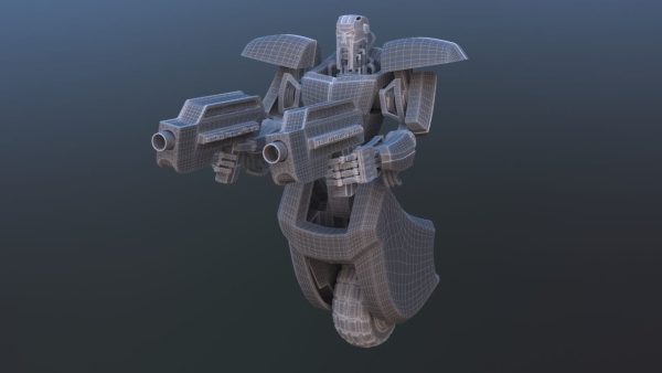 Unicycle Battle Robot