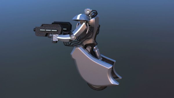 Unicycle Battle Robot