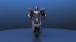 Unicycle Battle Robot