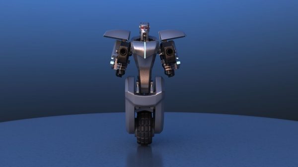 Unicycle Battle Robot