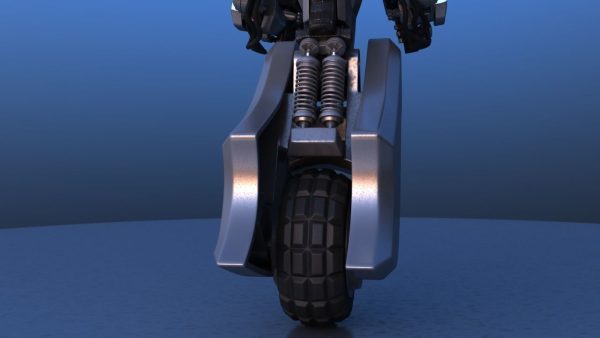Unicycle Battle Robot