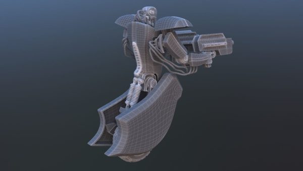Unicycle Battle Robot
