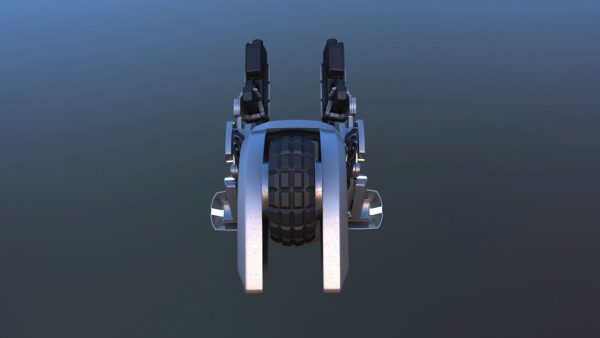 Unicycle Battle Robot
