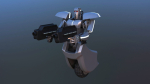 Unicycle Battle Robot