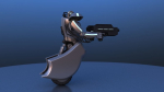 Unicycle Battle Robot
